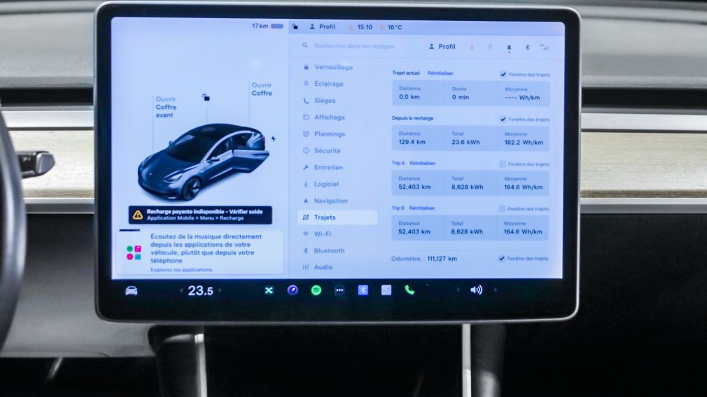 Tesla Model 3 Standard Range Plus 2020 d&rsquo;occasion à vendre - 13