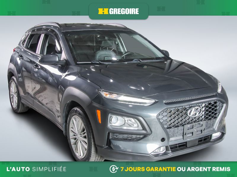 Gray 2021 Hyundai Kona SUV / Crossover  Automatic