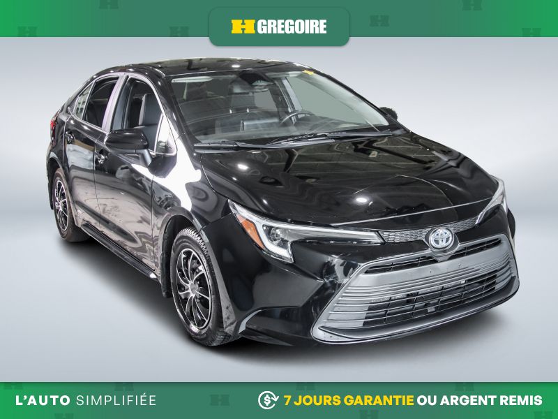 Black 2023 Toyota Corolla Hybrid Sedan All-Wheel Drive Automatic