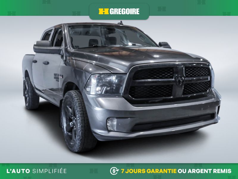 Gray 2021 RAM 1500 Pickup Truck Four-Wheel Drive Automatic