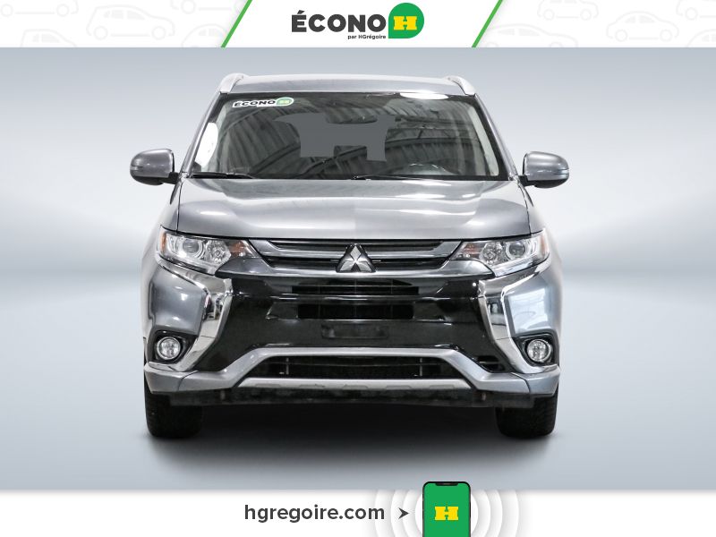 Gray 2018 Mitsubishi Outlander Hybrid Plug-in SUV / Crossover All-Wheel Drive Automatic