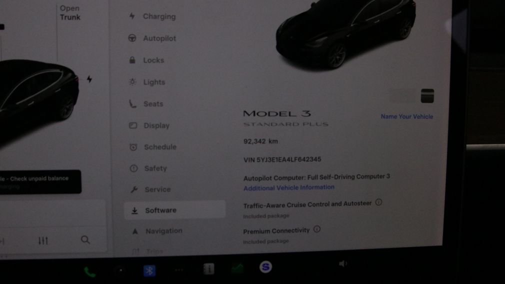 Tesla Model 3 Standard Range Plus 2020 d&rsquo;occasion à vendre - 8
