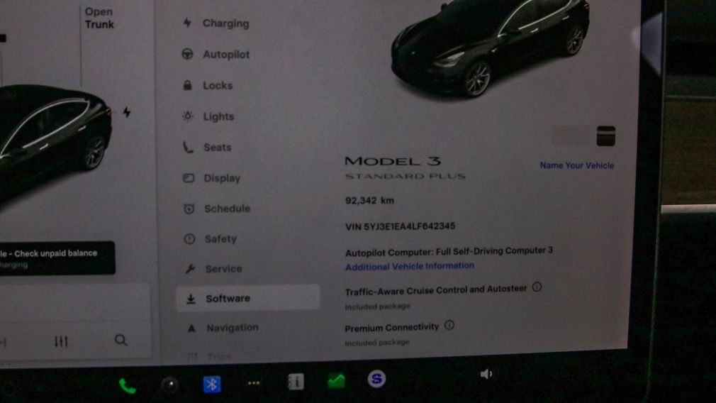Tesla Model 3 Standard Range Plus 2020 d&rsquo;occasion à vendre - 8