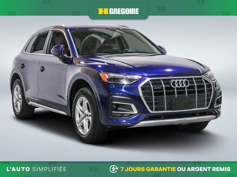 Blue 2022 Audi Q5 SUV / Crossover  Automatic
