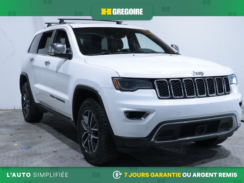 White 2019 Jeep Grand Cherokee SUV / Crossover Four-Wheel Drive Automatic