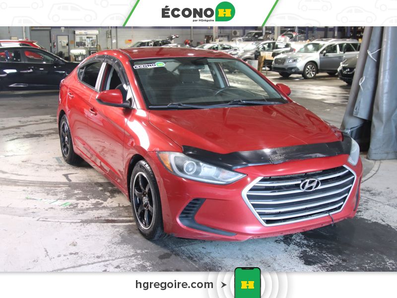 Red 2017 Hyundai Elantra Sedan  Automatic