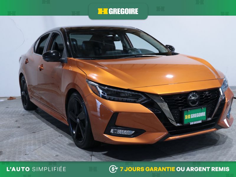 Orange 2023 Nissan Sentra Sedan Front-Wheel Drive Automatic
