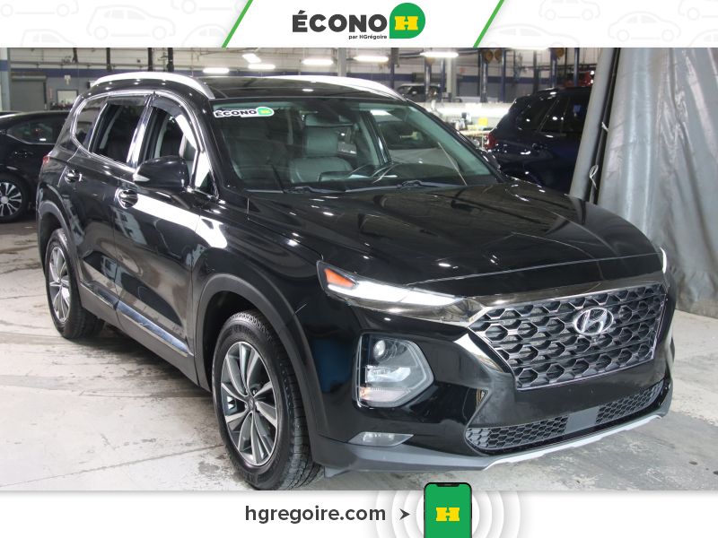 Black 2019 Hyundai Santa Fe SUV / Crossover  Automatic