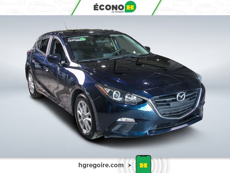 Blue 2016 Mazda MAZDA3 Sport Hatchback  Manual