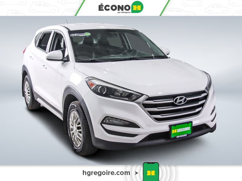 White 2018 Hyundai Tucson SUV / Crossover  Automatic
