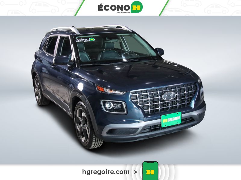 Blue 2020 Hyundai Venue SUV / Crossover  Automatic