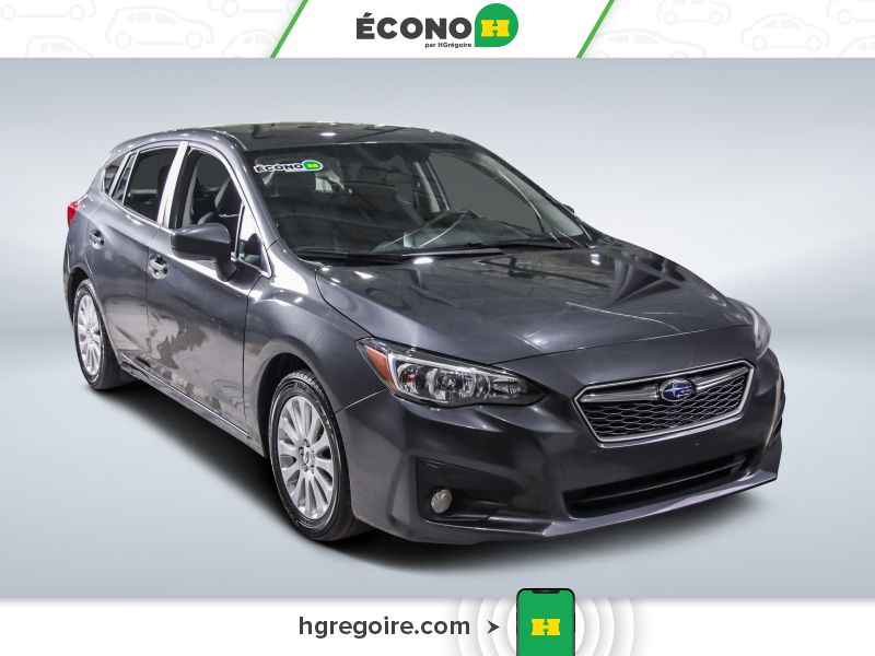 Gray 2018 Subaru Impreza Hatchback  Automatic