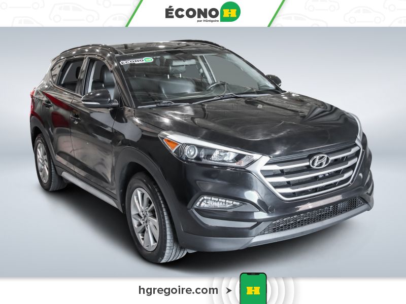 Black 2018 Hyundai Tucson SUV / Crossover All-Wheel Drive Automatic