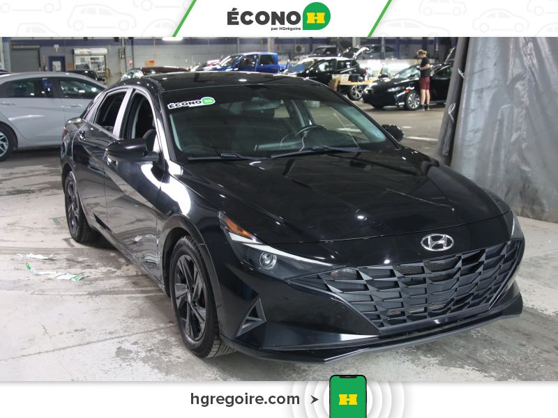 Black 2021 Hyundai Elantra Sedan  Automatic