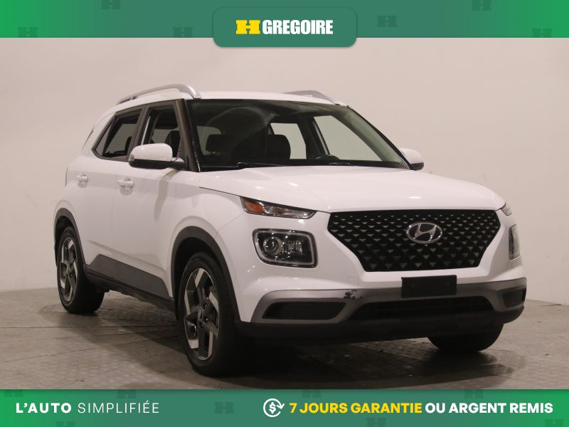 White 2021 Hyundai Venue SUV / Crossover  Automatic