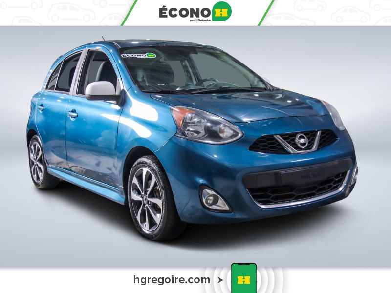 Blue 2016 Nissan Micra Hatchback  Automatic