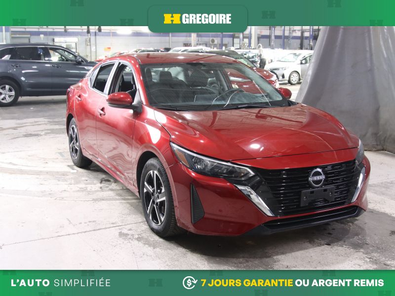 Red 2024 Nissan Sentra Sedan Front-Wheel Drive Automatic