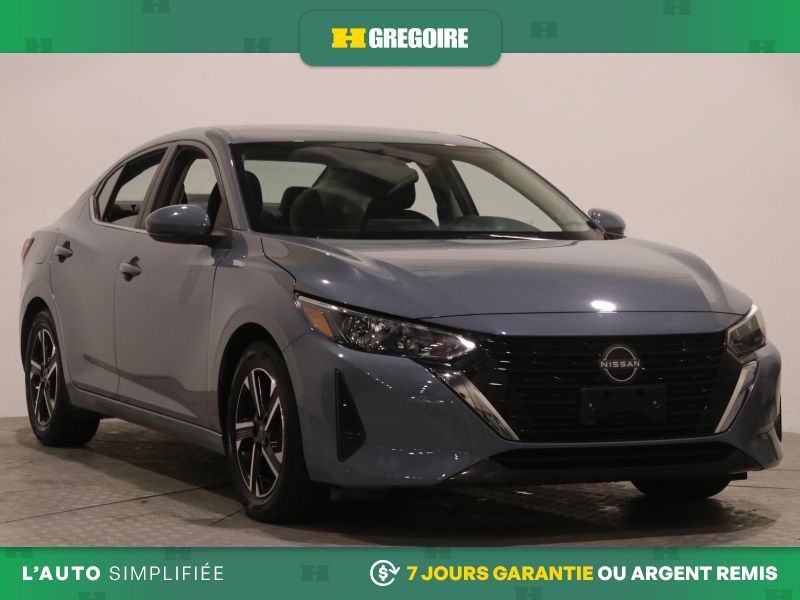 Gray 2024 Nissan Sentra Sedan Front-Wheel Drive Automatic