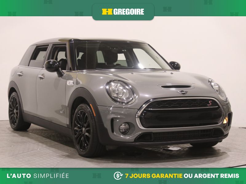 Gray 2019 MINI Cooper Clubman Wagon All-Wheel Drive Automatic