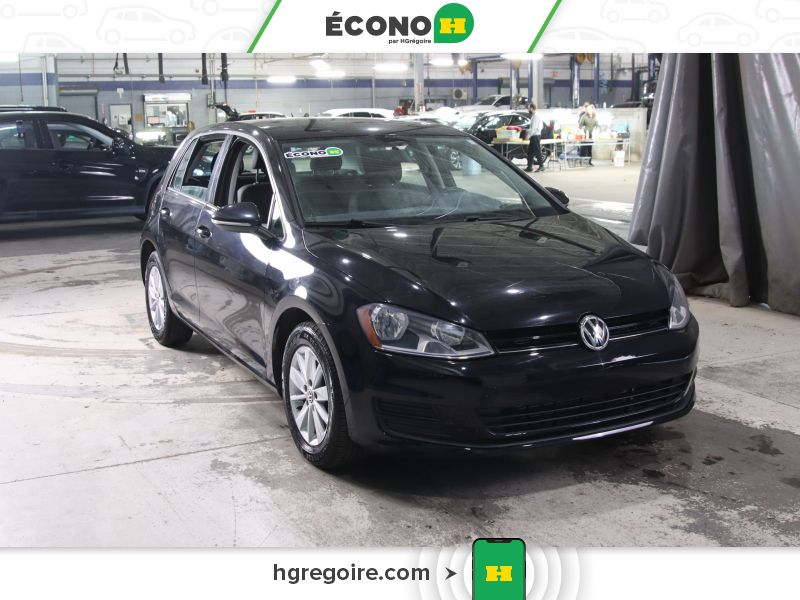 Black 2015 Volkswagen Golf Hatchback  Automatic