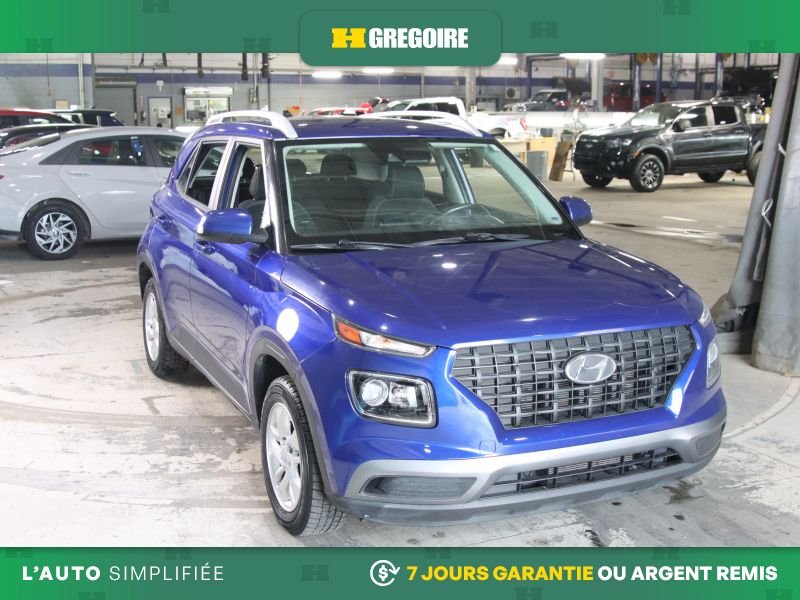 Blue 2020 Hyundai Venue SUV / Crossover  Automatic