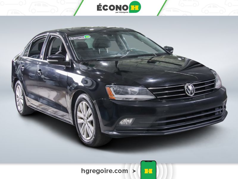 Black 2017 Volkswagen Jetta Sedan  Manual