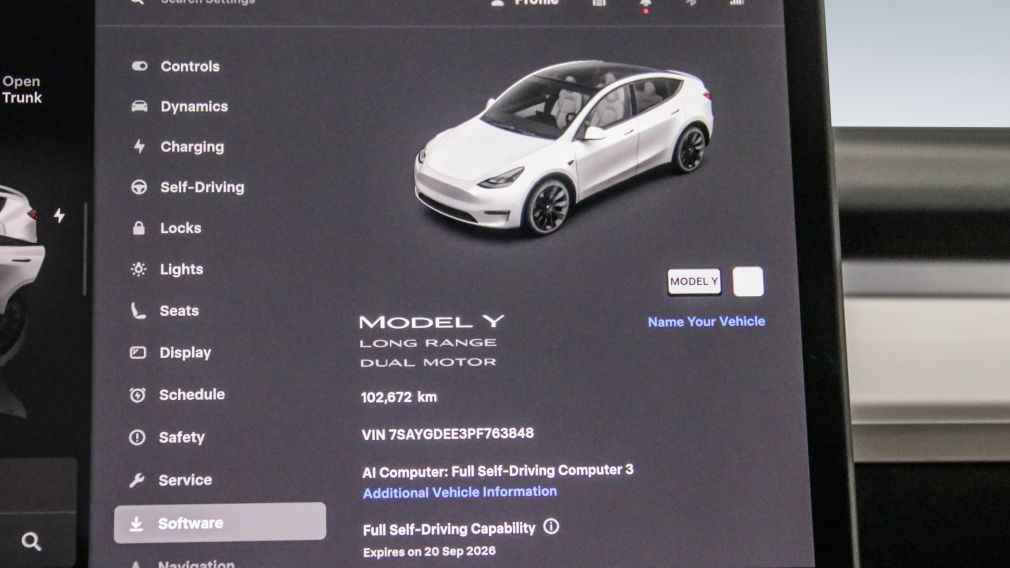 Tesla Model Y Long Range 2023 d&rsquo;occasion à vendre - 18