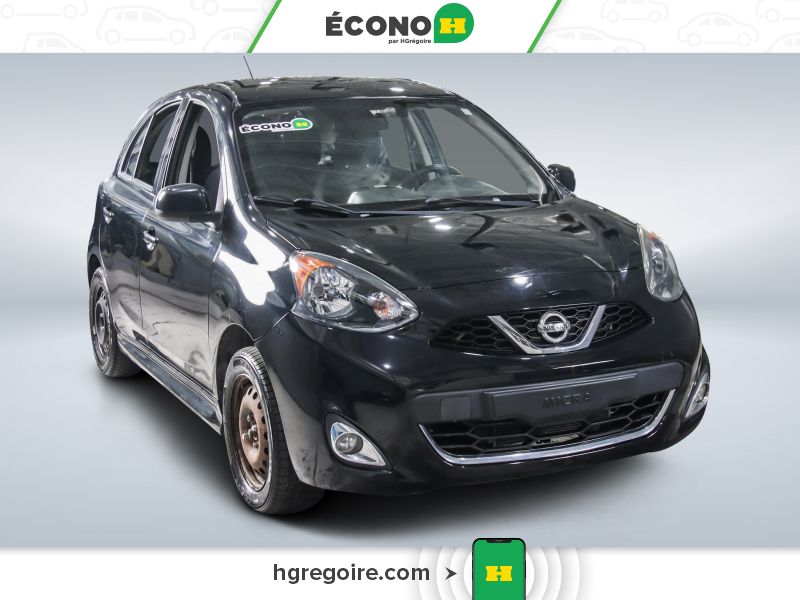 Black 2017 Nissan Micra Hatchback  Manual