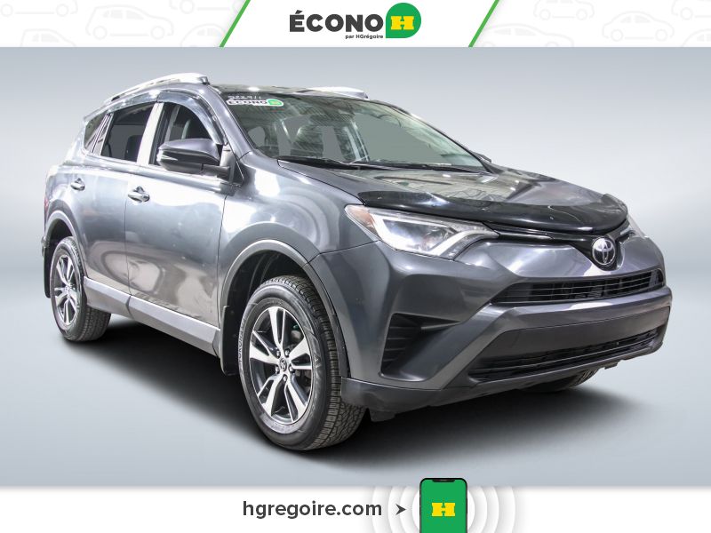 Gray 2018 Toyota RAV4 SUV / Crossover All-Wheel Drive Automatic