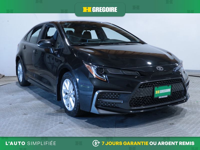 Black 2022 Toyota Corolla Sedan Front-Wheel Drive Automatic