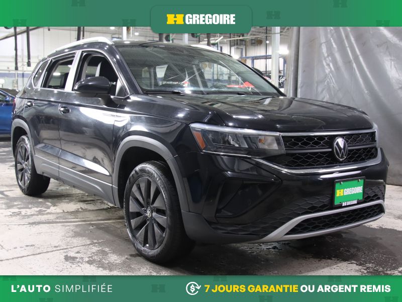 Black 2024 Volkswagen Taos SUV / Crossover  Automatic