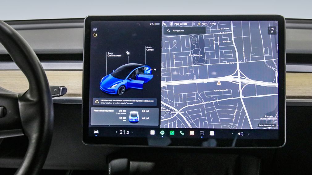 Tesla Model 3 Standard Range Plus 2021 d&rsquo;occasion à vendre - 15