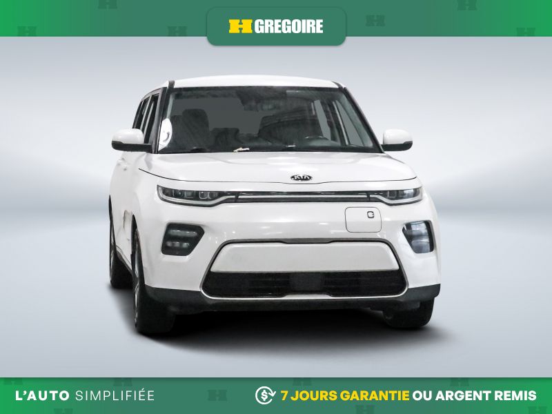 Pearl-white 2020 Kia Soul EV Wagon  Automatic
