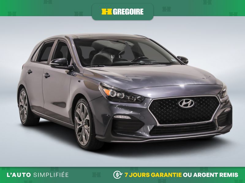 Gray 2020 Hyundai Elantra GT Hatchback Front-Wheel Drive Automatic