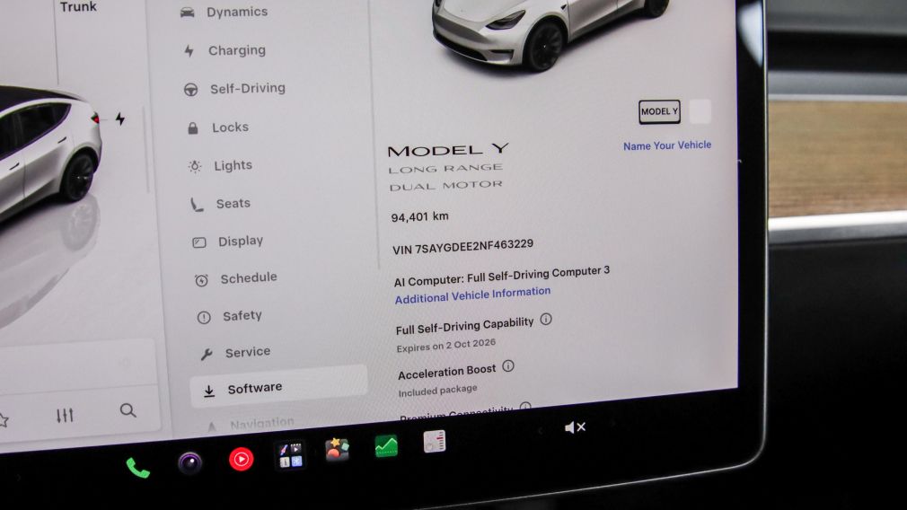 Tesla Model Y Long Range 2022 d&rsquo;occasion à vendre - 8