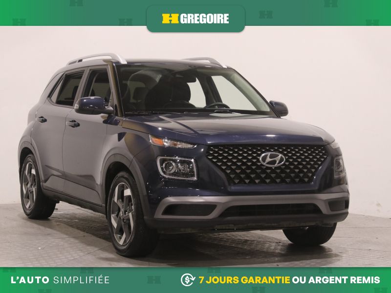 Blue 2021 Hyundai Venue SUV / Crossover  Automatic