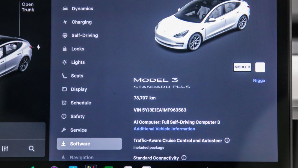 Tesla Model 3 Standard Range 2021 d&rsquo;occasion à vendre - 15