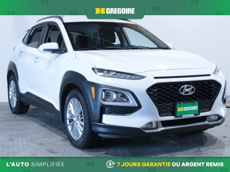 White 2021 Hyundai Kona SUV / Crossover  Automatic