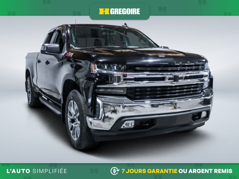 Black 2022 Chevrolet Silverado 1500 Pickup Truck Four-Wheel Drive Automatic