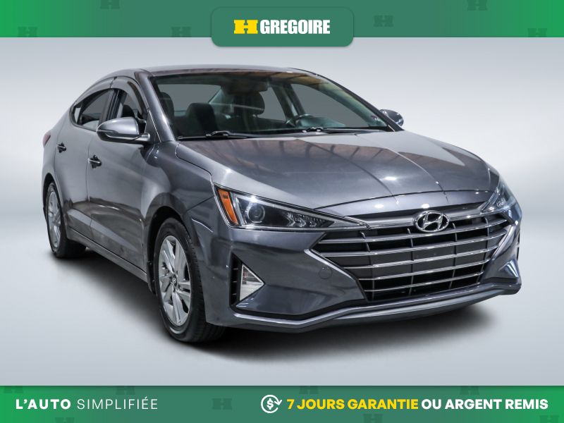 Gray 2019 Hyundai Elantra Sedan  Automatic