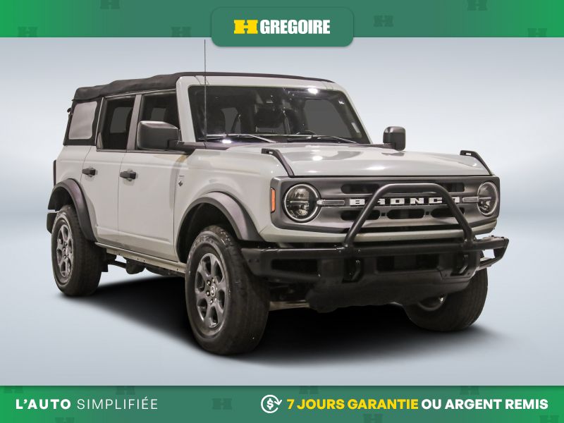 Gray 2022 Ford Bronco SUV / Crossover Four-Wheel Drive Automatic