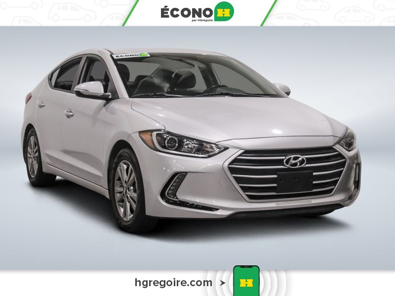 Gray 2018 Hyundai Elantra Sedan  Automatic