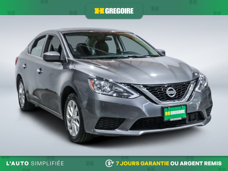Gray 2019 Nissan Sentra Sedan Front-Wheel Drive Automatic