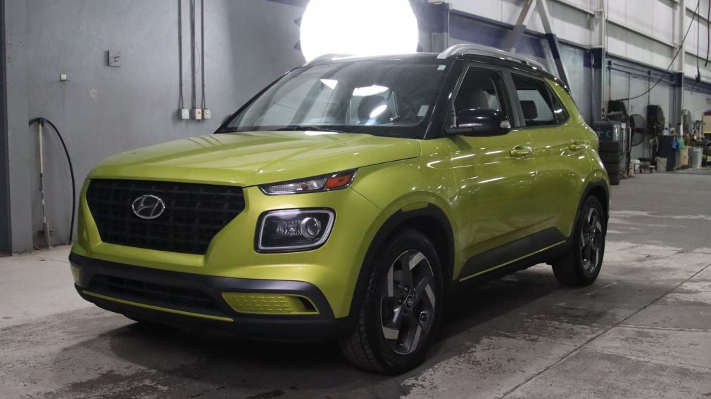 Hyundai Venue Trend w/Urban Pkg/Grey-Lime Interior 2020 d&rsquo;occasion à vendre - 3