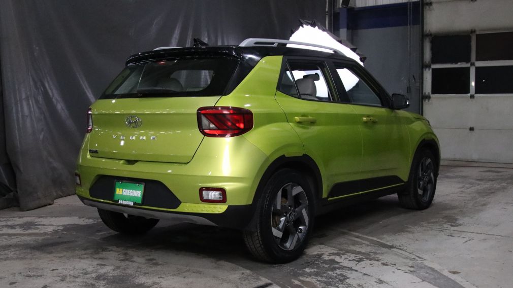 Hyundai Venue Trend w/Urban Pkg/Grey-Lime Interior 2020 d&rsquo;occasion à vendre - 6