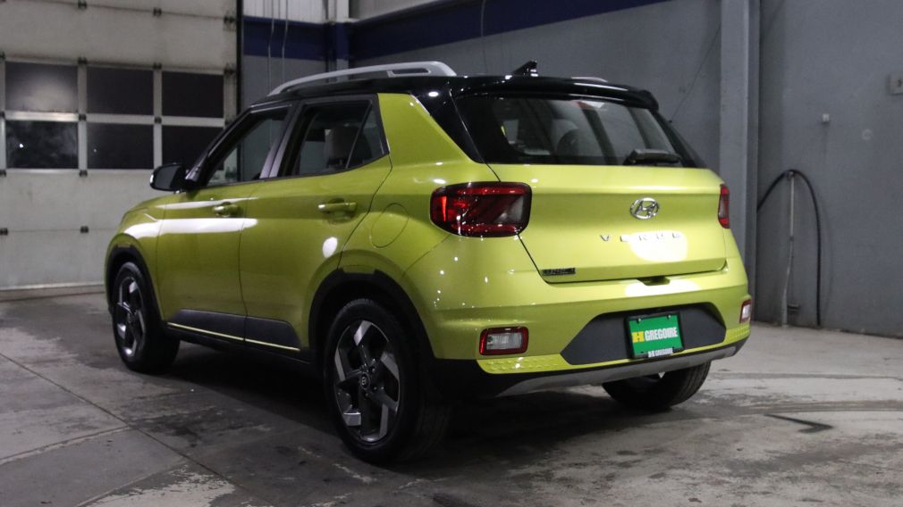 Hyundai Venue Trend w/Urban Pkg/Grey-Lime Interior 2020 d&rsquo;occasion à vendre - 4
