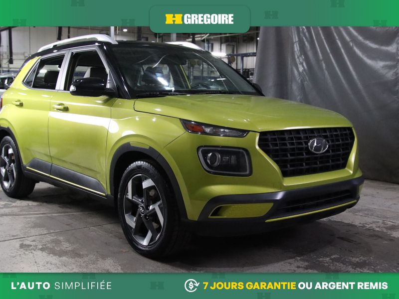 Green 2020 Hyundai Venue SUV / Crossover  Automatic