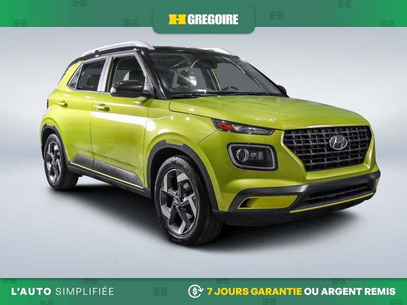 Green 2020 Hyundai Venue SUV / Crossover  Automatic