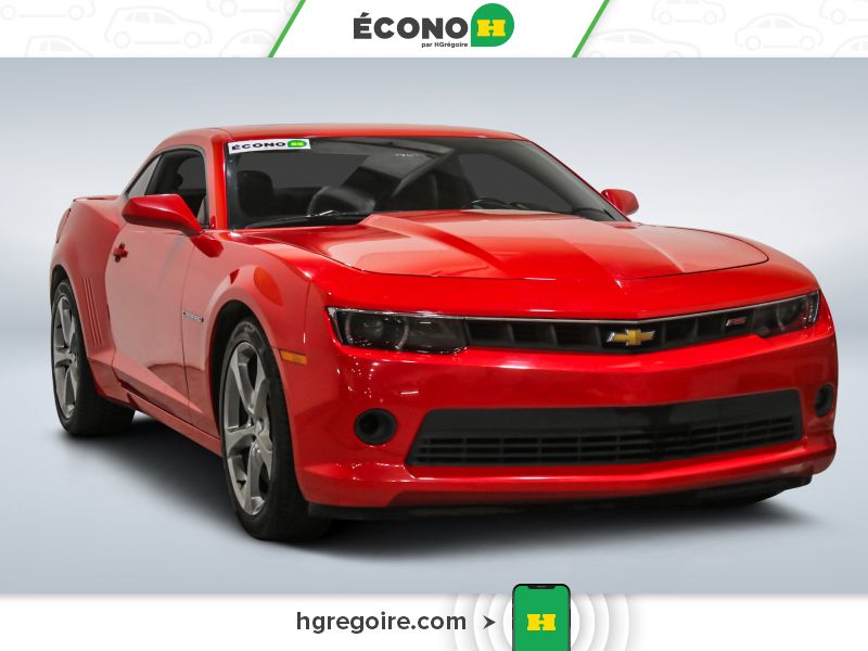 Red 2014 Chevrolet Camaro Coupe Rear-Wheel Drive Automatic