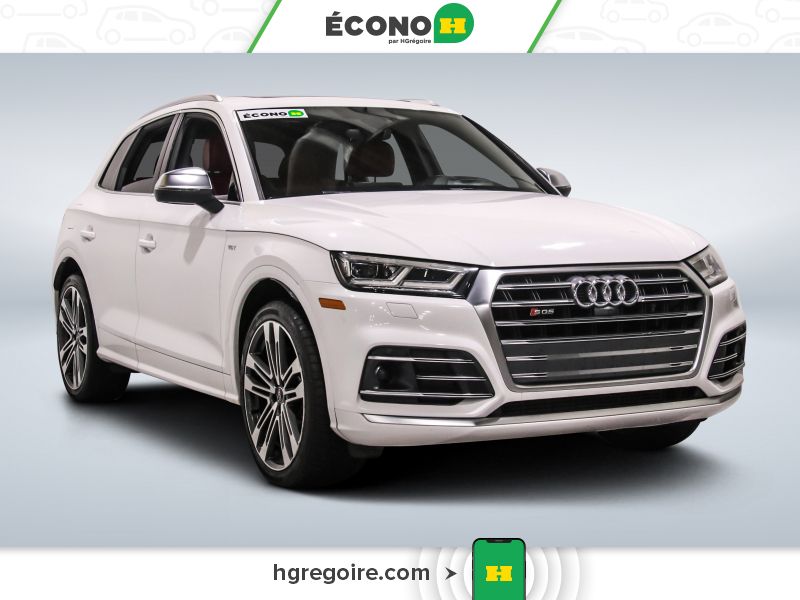 White 2018 Audi SQ5 SUV / Crossover  Automatic